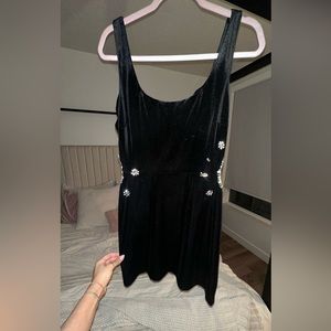 Zara velvet dress